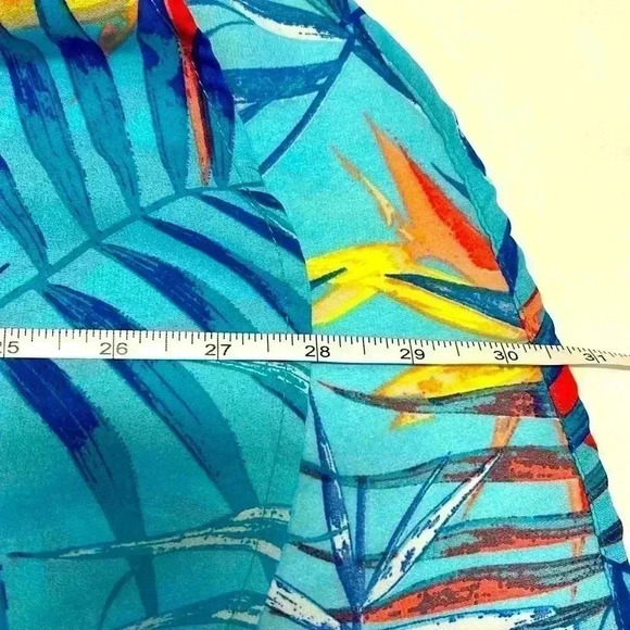 Lily Morgan Tank 1X Plus Travel Sun Sleeveless Vacation Vibrant Curve Resortwear - Picture 9 of 9